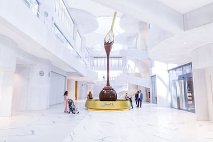 En Zúrich está el Lindt Home of Chocolate, fábrica y museo para sumergirse en el mundo del dulce