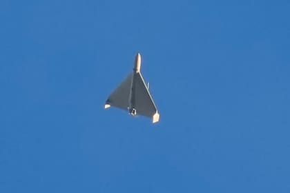 Un dron explosivo iraní Shahed